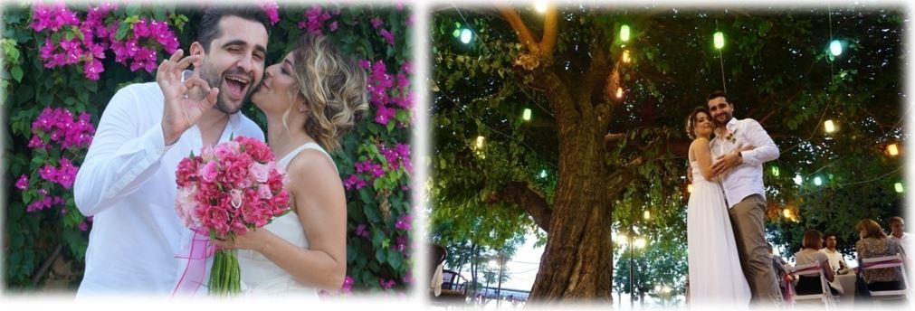 Wedding on the beach in Antalya