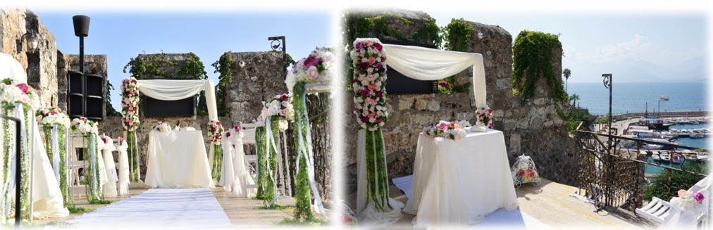 Civil marriage in Antalya