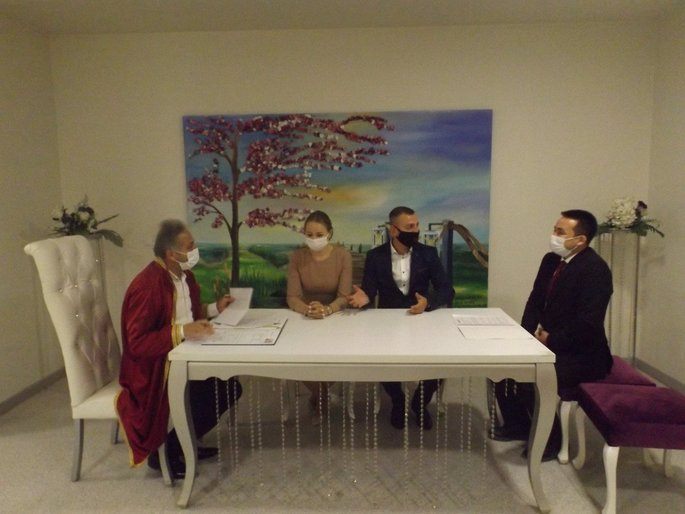 official wedding in Antalya Turkey