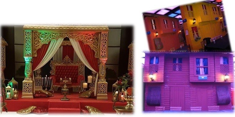 Ottoman Themed Sangeet Ceremony In Turkey Antalya