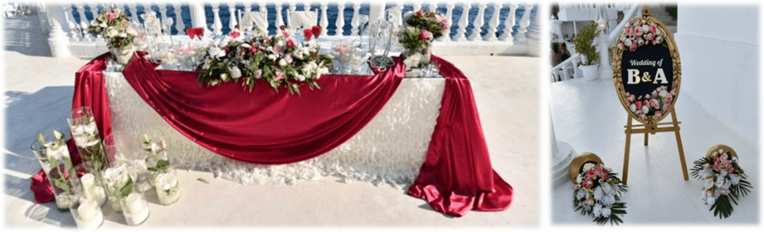 Wedding Decorations in Antalya Turkey