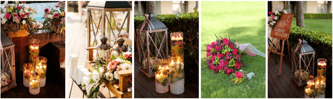 Rustic Wedding Decorations in Antalya