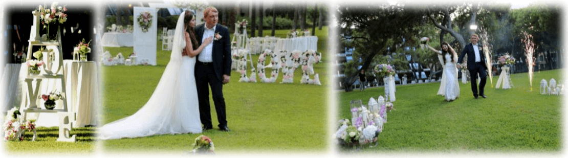 Wedding at Swandor Topkapi Palace Green Area