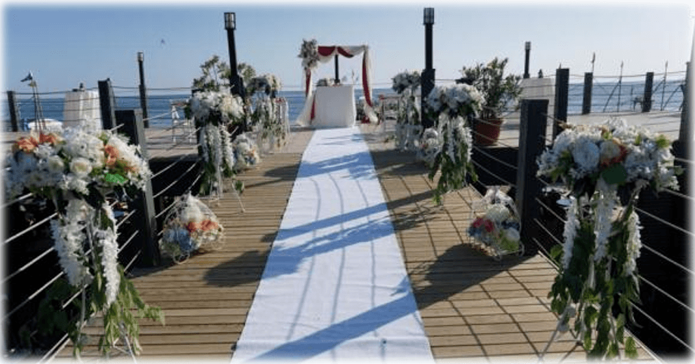 Wedding Ceremony at Mediterranean Coast in Antalya, Turkey