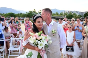 Wedding Ceremony at the Hotel Pier in Kemer, Antalya