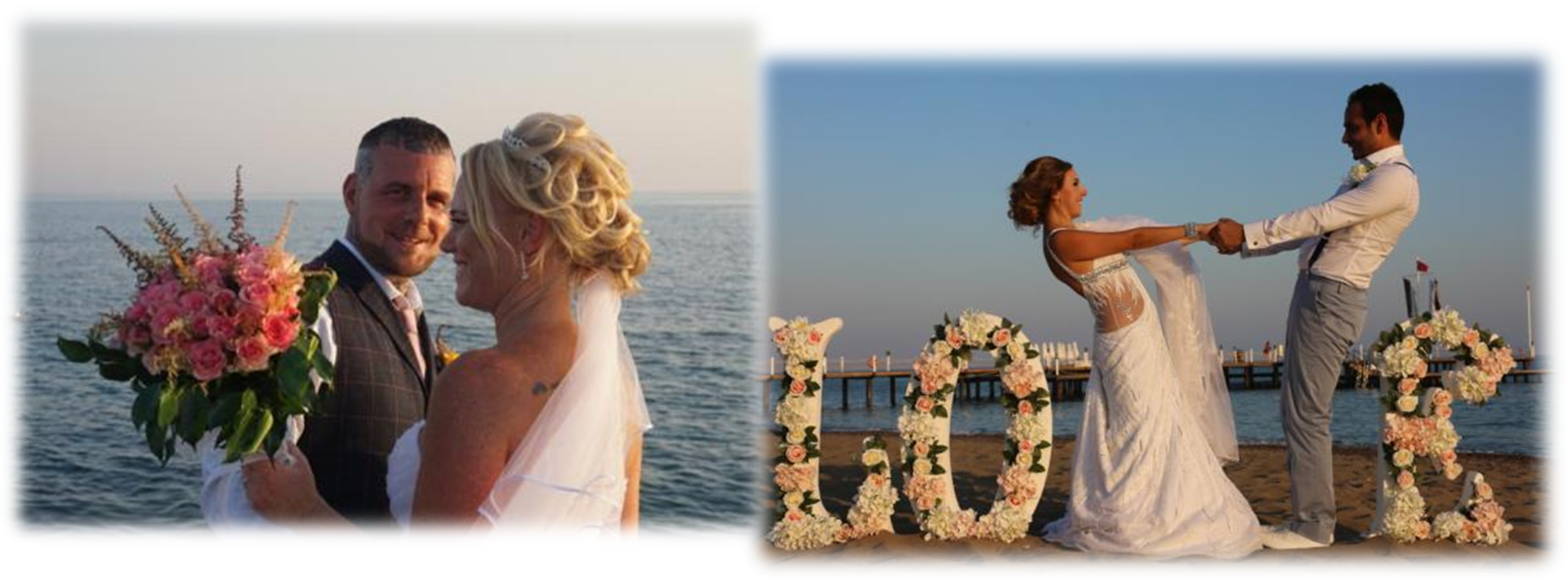 Wedding on the beach in Antalya