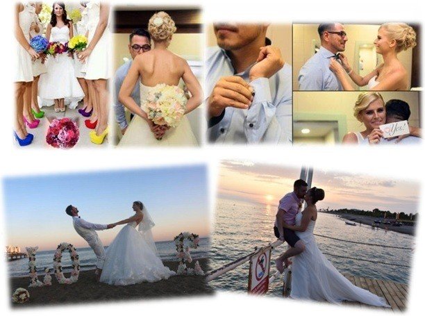 Romantic wedding in Antalya