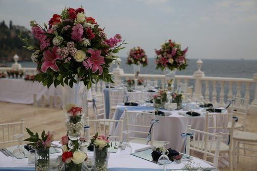 wedding decorator in Turkey Antalya
