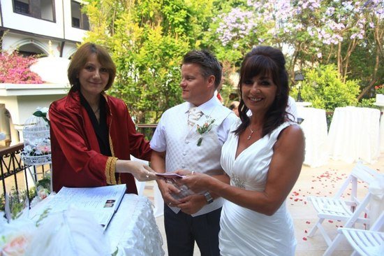 official wedding in Antalya Turkey