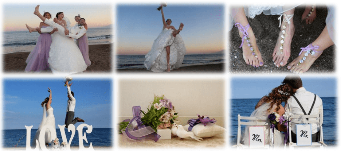 Beach wedding in Antalya Rixos Hotel