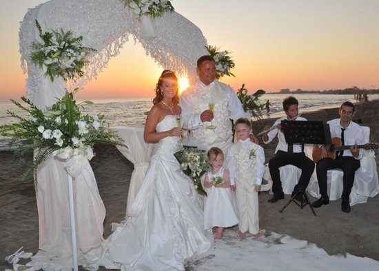 Beach wedding in Antalya