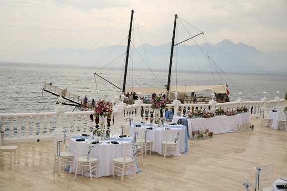 Wedding by the sea in Antalya