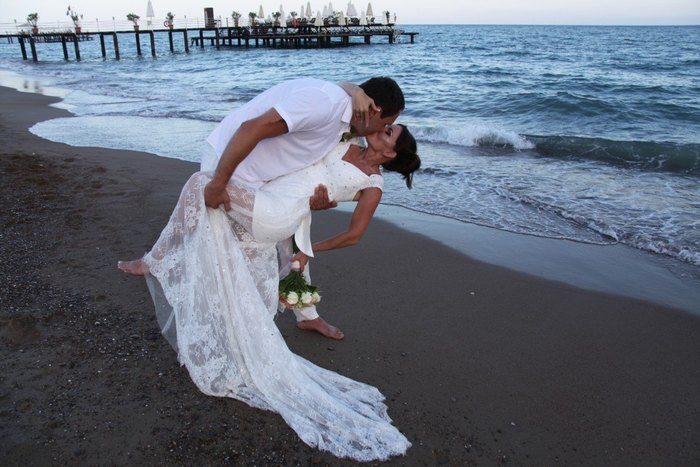 Bride and Groom in Antalya