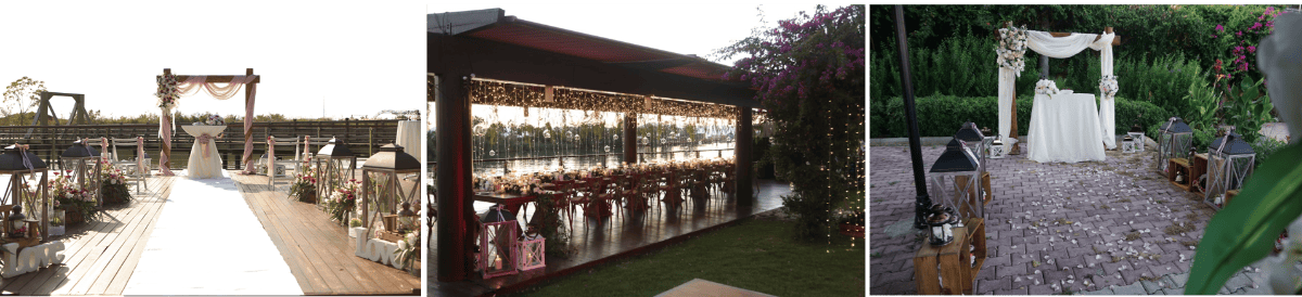 Marriage ceremony on Beach in Antalya