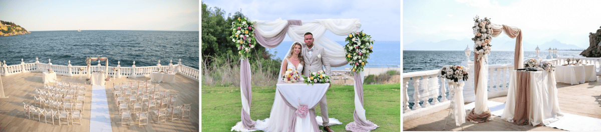 Marriage on Beach in Antalya