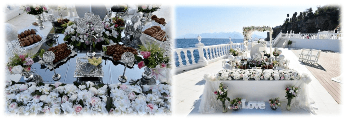 Iranian Sofreh Aghd in Antalya Turkey