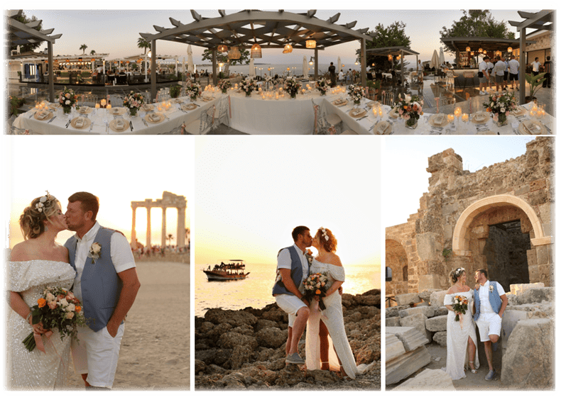Iranian Wedding at Beach in Antalya
