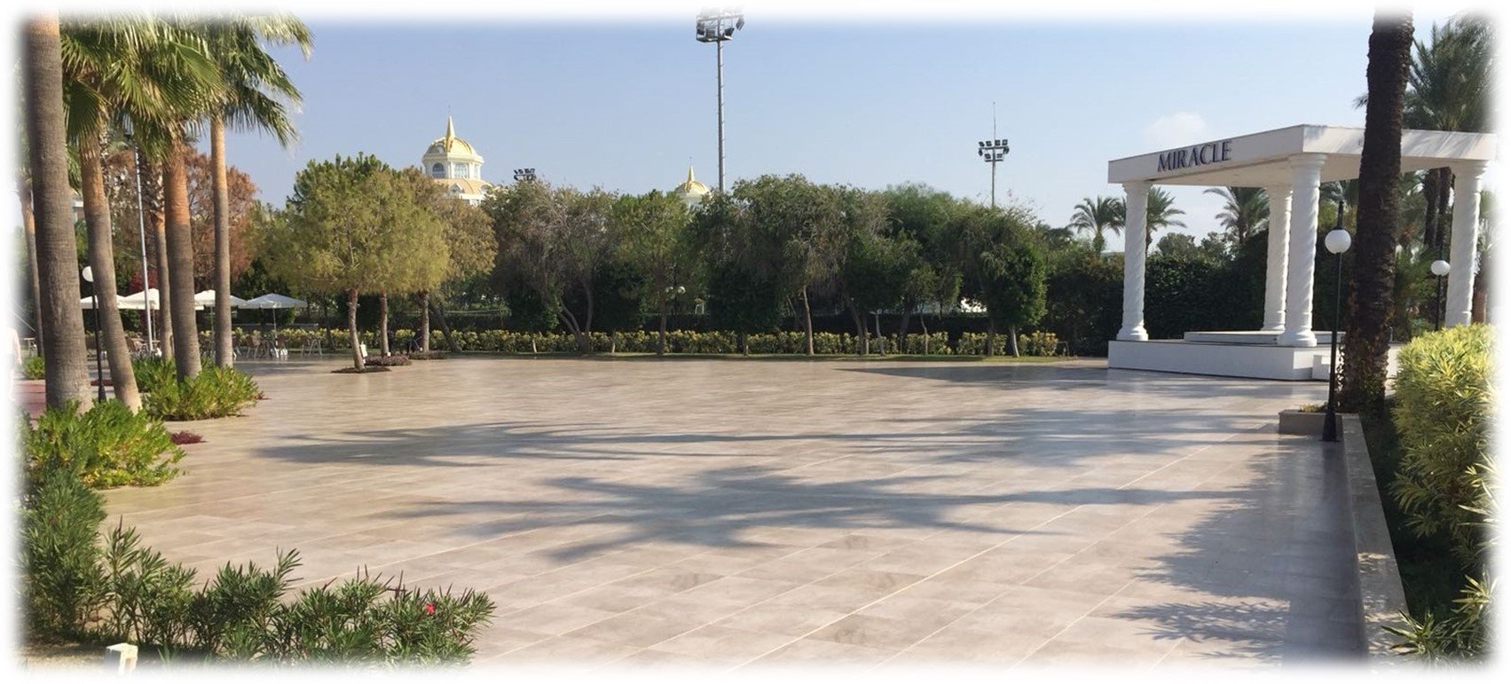 Wedding on the Green Area in Antalya