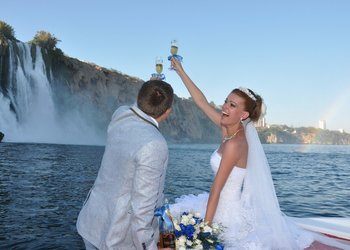 wedding on yacht in antalya