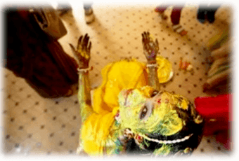 Indian Haldi Ceremony in Antalya Turkey