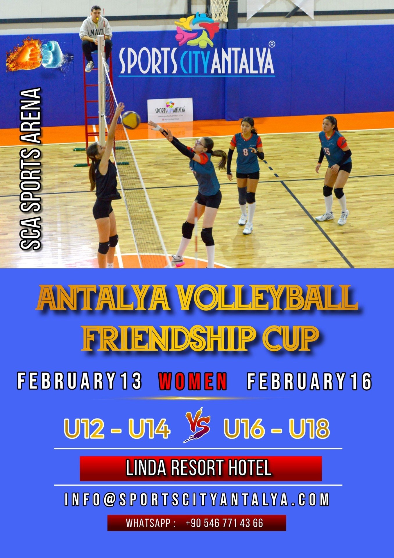 women volleyball tournament in antalya