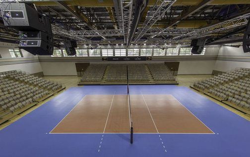 volleyball fields in Antalya