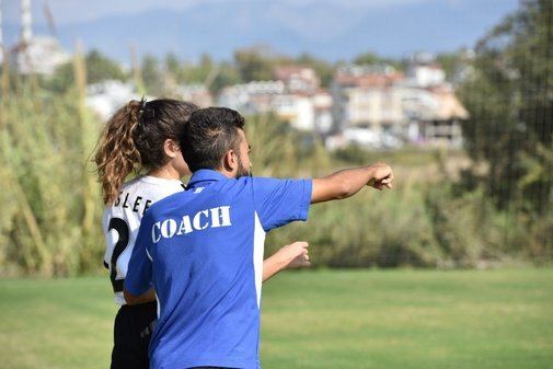 Woman football matches in Antalya Turkey