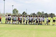 Женские футбольные сборы