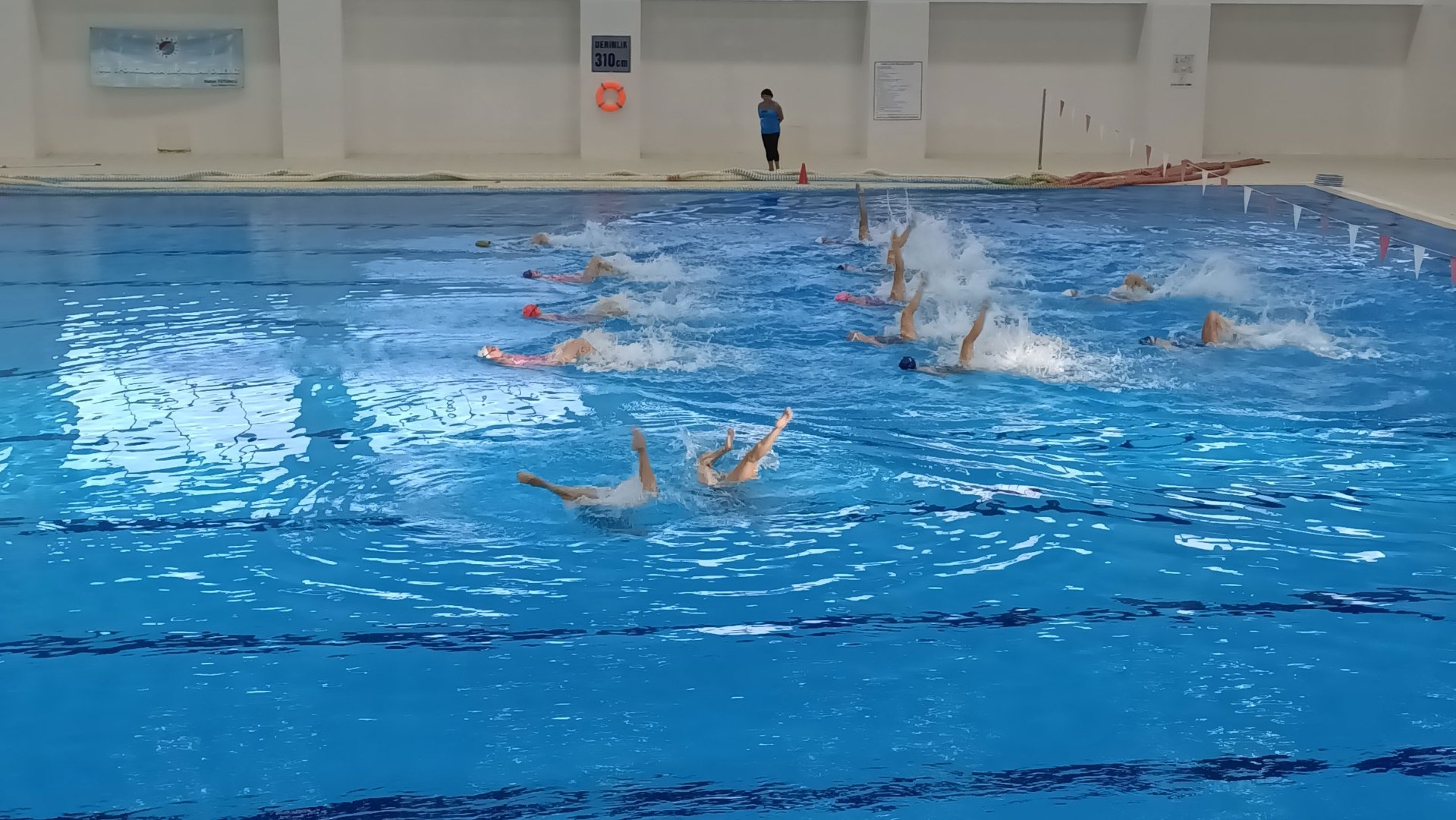 swimming