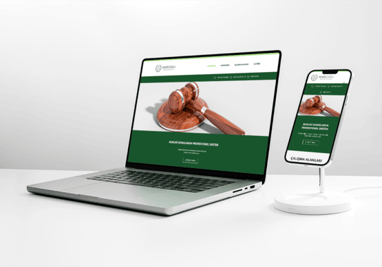 Avukat Deniz Demircioğlu Web Sitesi Tasarımı