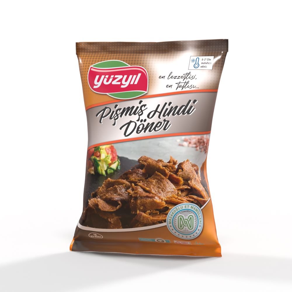 pişmiş hindi döner