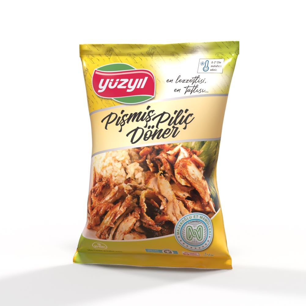 pişmiş piliç döner