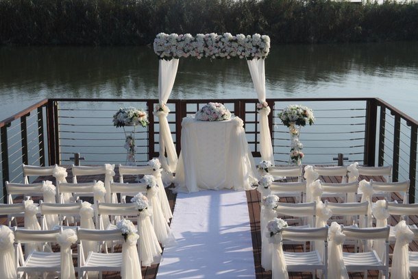 Свадьба у бассейна в Анталии, Турция