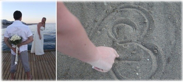 свадьбы на берегу моря Турция