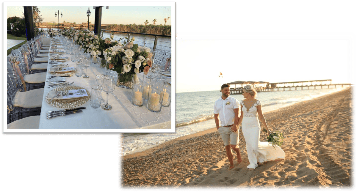 Пляжная свадьба в Анталии