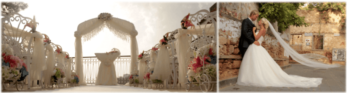 Тематическая свадьба в Анталии в Турции