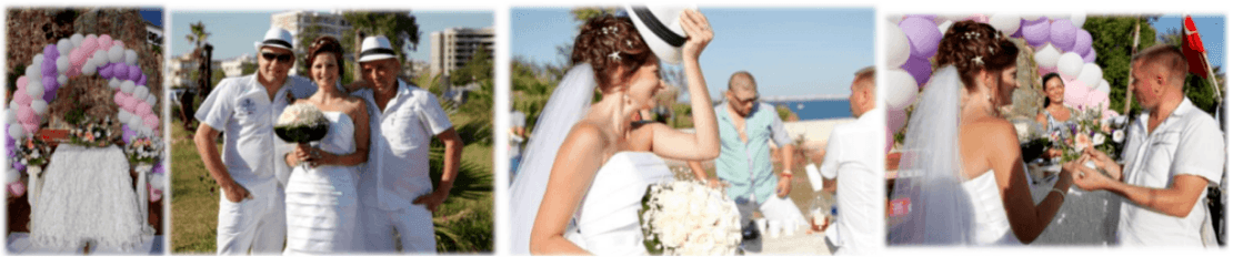 Свадьба в отеле Анталии