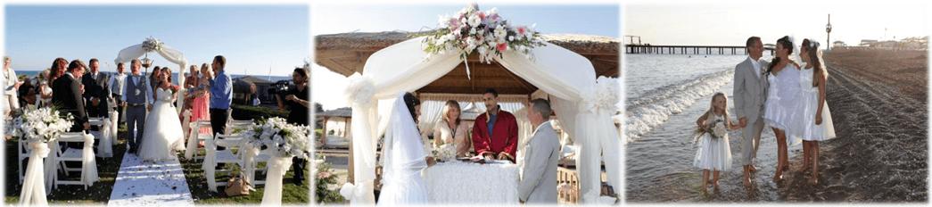 свадебная церемония в Анталии