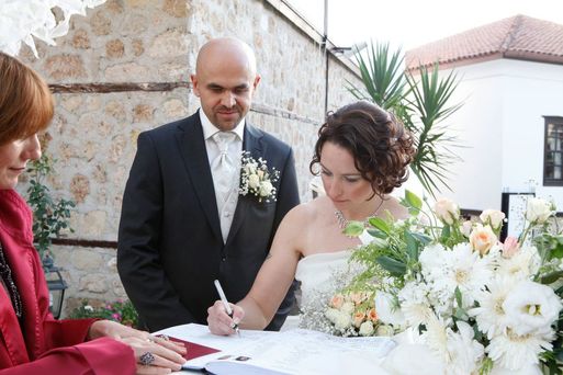 Венчание на берегу моря