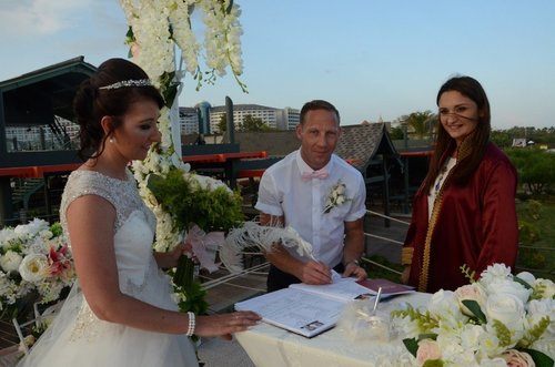 Украинский гражданский брак в Анталии, Турция