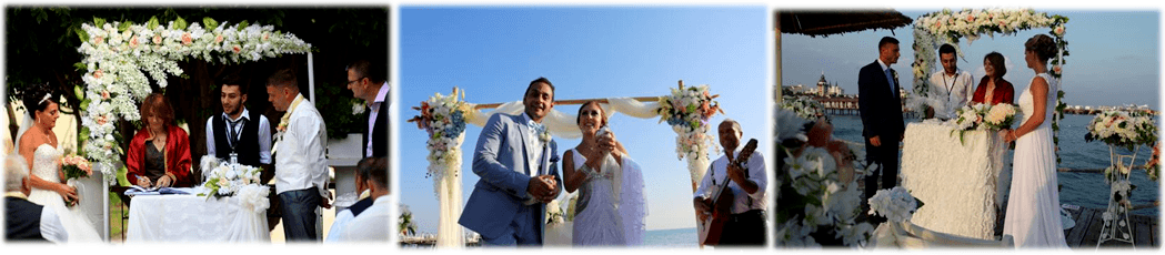 Организатор свадеб в Анталии, Турция