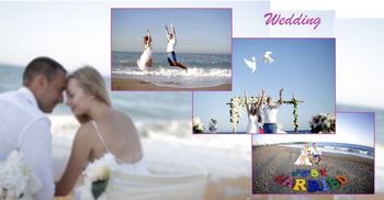 Венчание на берегу моря