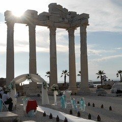 Свадьбы Елены и Уилияма в храме Аполлона