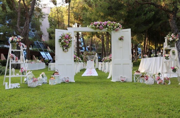 Wedding decoration in Antalya