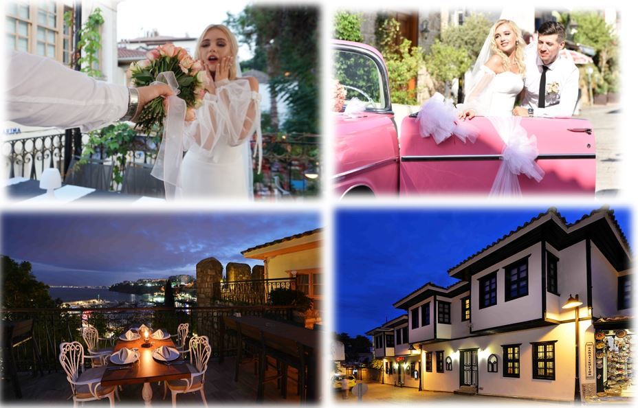 standesamtliche Trauung an historischem Ort in Antalya