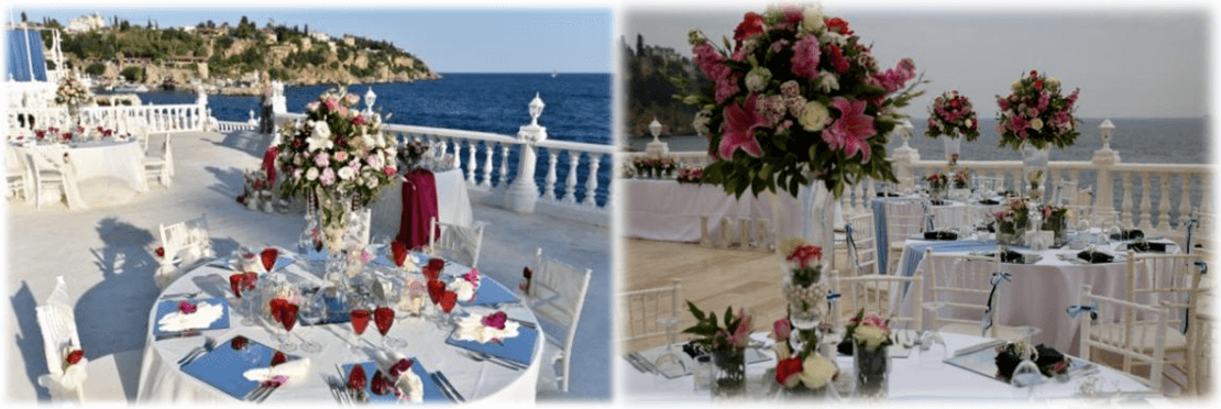 Hochzeitszeremonie in Antalya Türkei