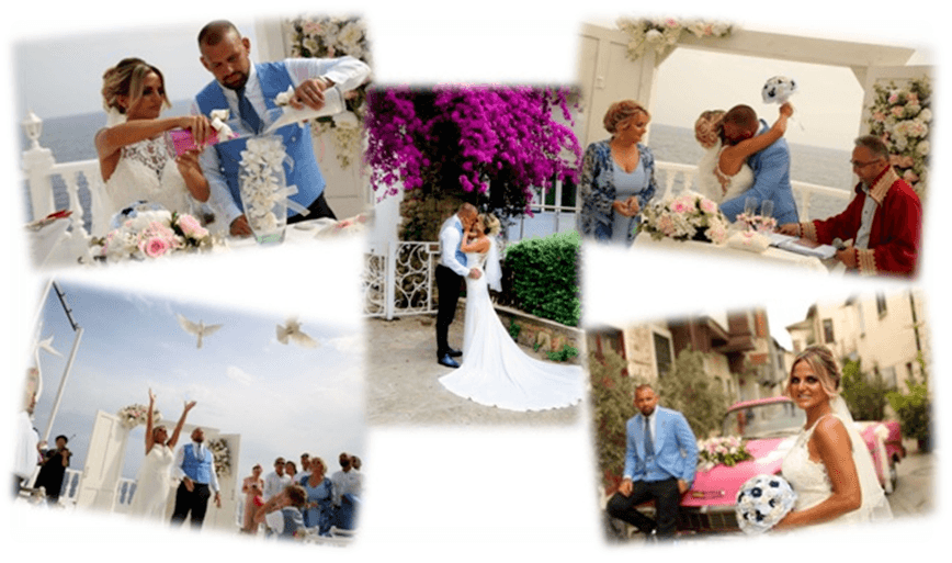 Deutsche hochzeit in Antalya Türkei
