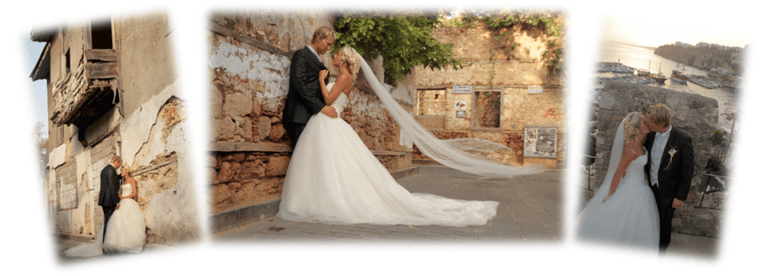Romantische Hochzeit Auf Der Terrasse Des Guest House