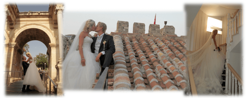 Romantische Hochzeit Auf Der Terrasse Des Guest House