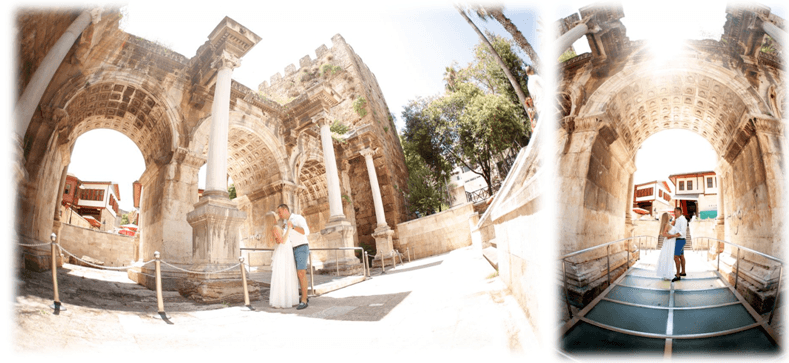 Romantische Hochzeit Auf Der Terrasse Des Guest House